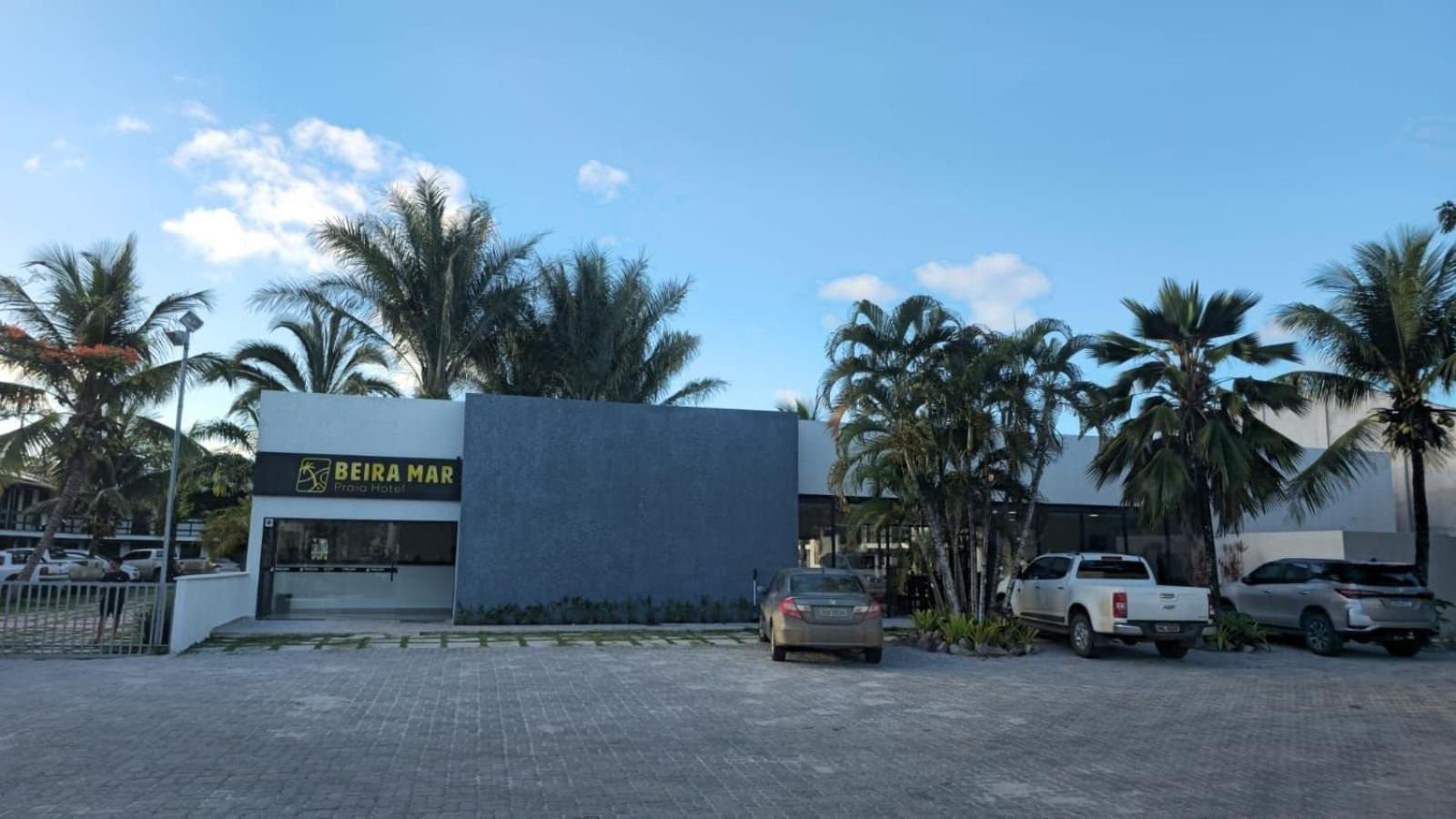 O Beira Mar Praia Hotel Esta Localizado Na Orla, Na Praia De Taperapuan, Cafe Incluso, Wi-Fi 500Mb, Piscinas, Estacionamento Privativo, Ar Condicionado Split, Smart Tv, Frigobar, بورتو سيغورو المظهر الخارجي الصورة